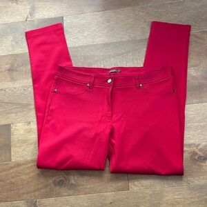 J. McLaughlin Bold Red Trousers